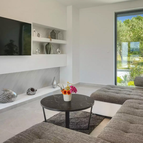 Living room, Luxury Villa Subventus, Luxury Villa Subventus Krk